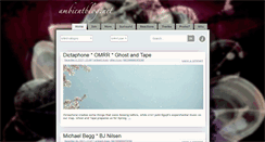 Desktop Screenshot of ambientblog.net